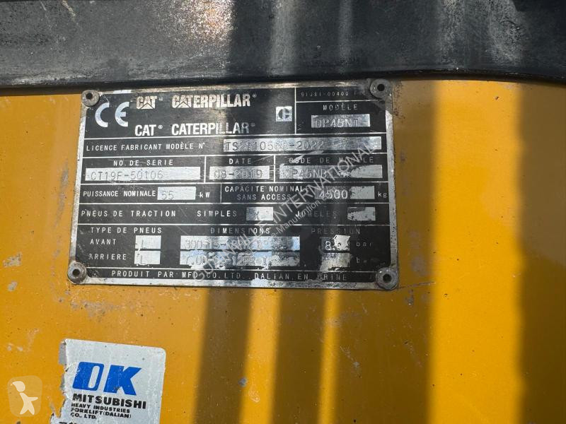 Carretilla elevadora Caterpillar DP45NT