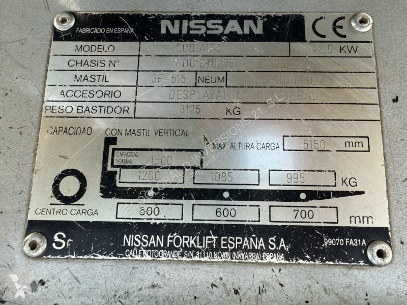 Heftruck Nissan FD01A150