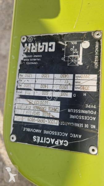 Stivuitor Clark 1,5T gaz