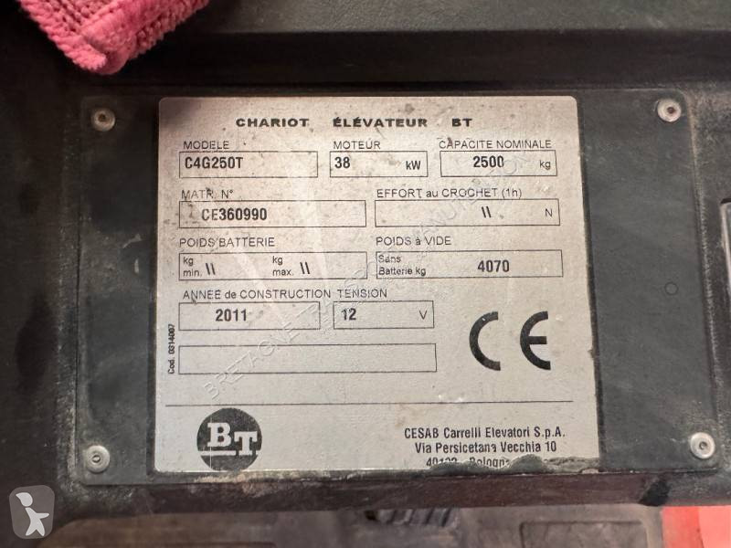 Stivuitor BT C4G250T