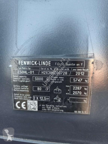 Vysokozdvižný vozík Linde E50HL-01