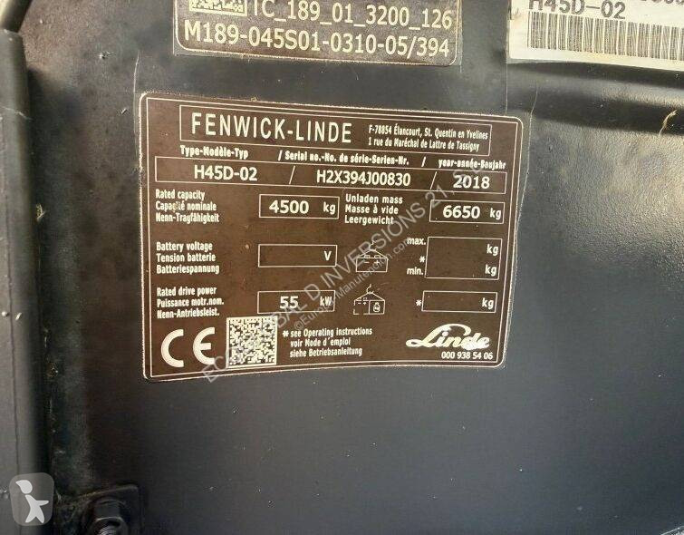 رافعة شوكية Linde H45D