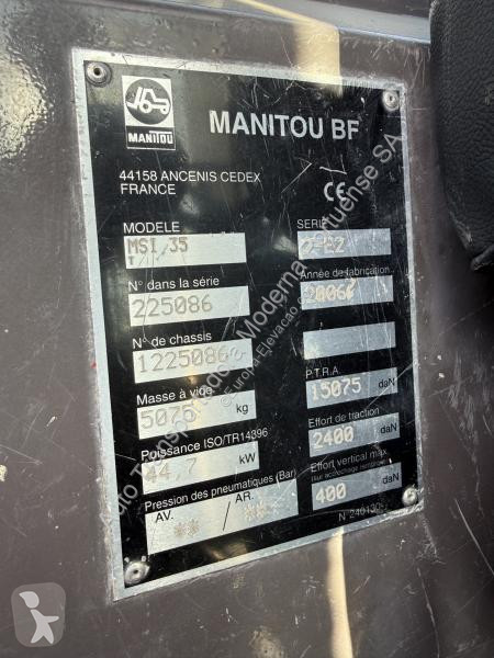 Carretilla elevadora Manitou  MSI 35