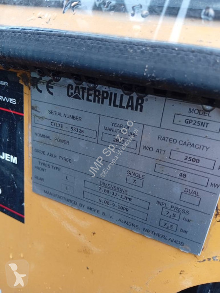 Chariot élévateur Caterpillar GP 25 N