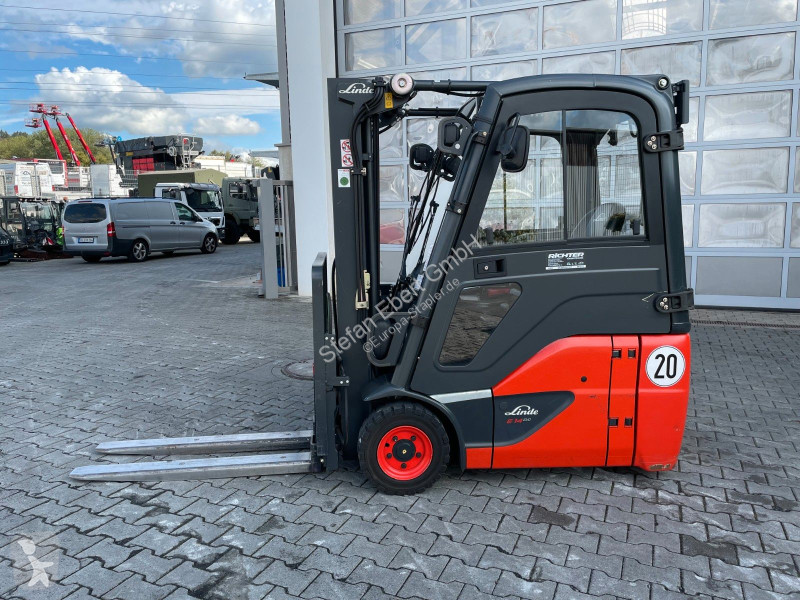 رافعة شوكية Linde E14 - 02 / Triplex: 4.12m! /...