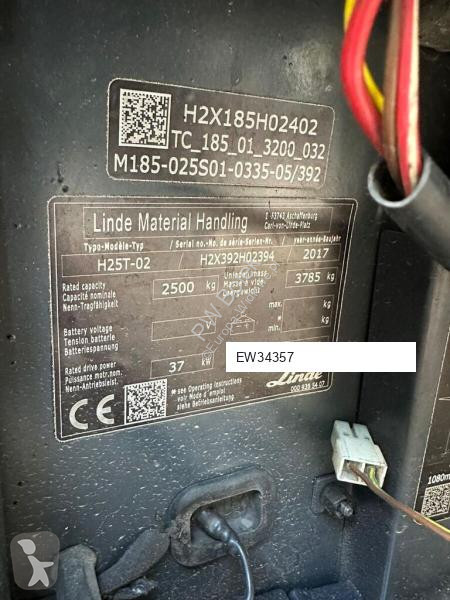 Carretilla elevadora Linde H25T 2017 Air Condition