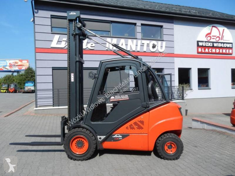Chariot élévateur Linde H30D-02 Side shift