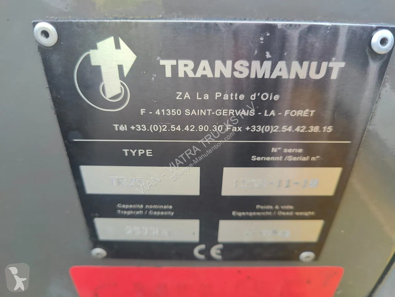 Stivuitor transportabil Transmanut 25 2.5 TON -...