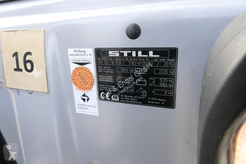 Meeneemheftruck Still RX 20-18P/H 4-RAD Lange...