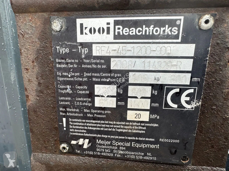 Meeneemheftruck Moffett 25.3 2,5 TON SIDESHIFT...