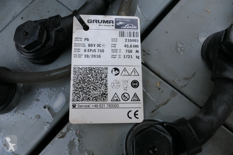 رافعة شوكية محمولة Toyota 7FBMF30 Batterie 19/2016