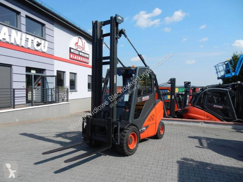 Chariot élévateur Linde H30D-02 Side shift