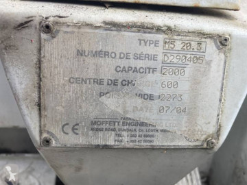 Chariot embarqué Moffett