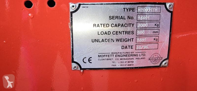 Meeneemheftruck Moffett M 2003  STM