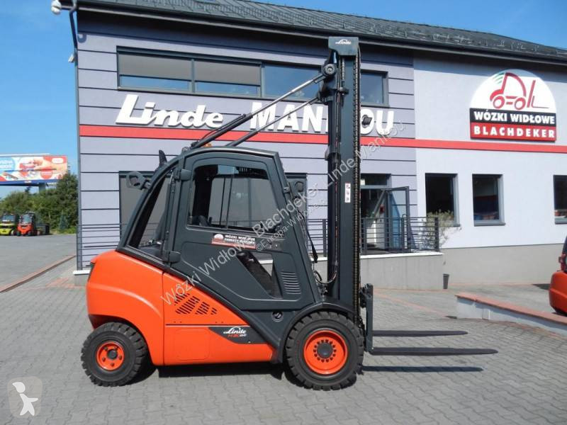Chariot élévateur Linde H30D-02 Side shift