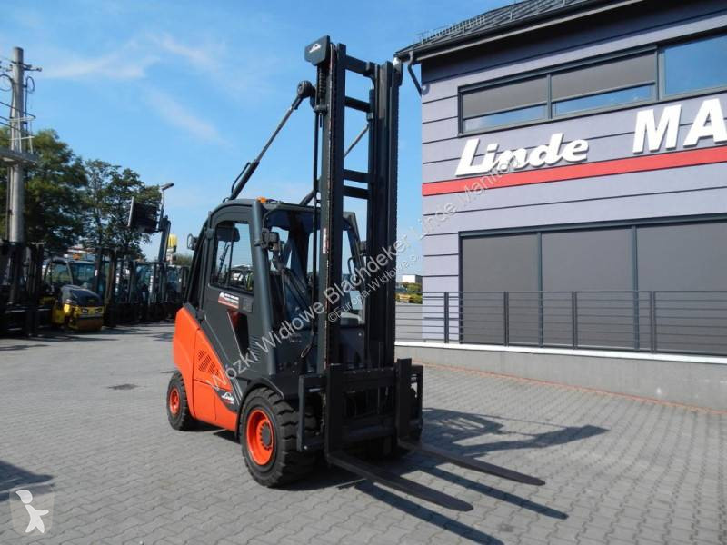 Chariot élévateur Linde H30D-02 Side shift