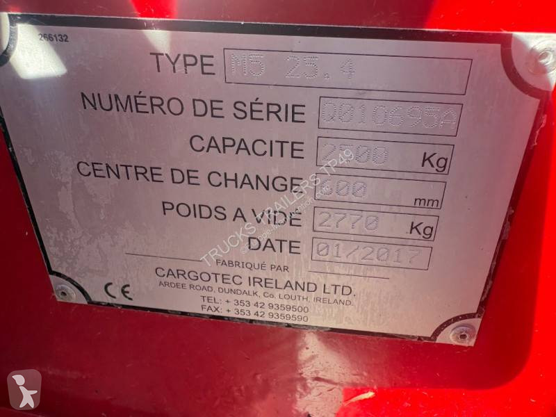 Carretilla transportable Moffett 25.4