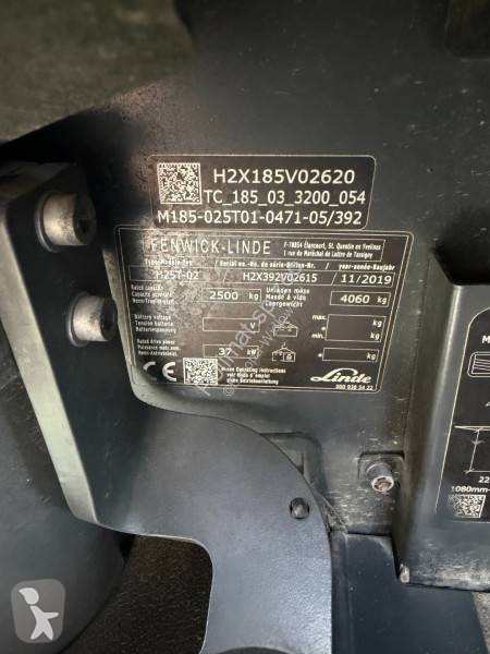 Carretilla transportable Linde H 25 Gaz
