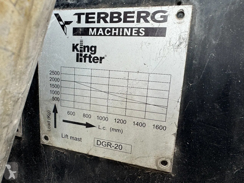 رافعة شوكية محمولة Terberg TKL 3X3 M 2000 KG...