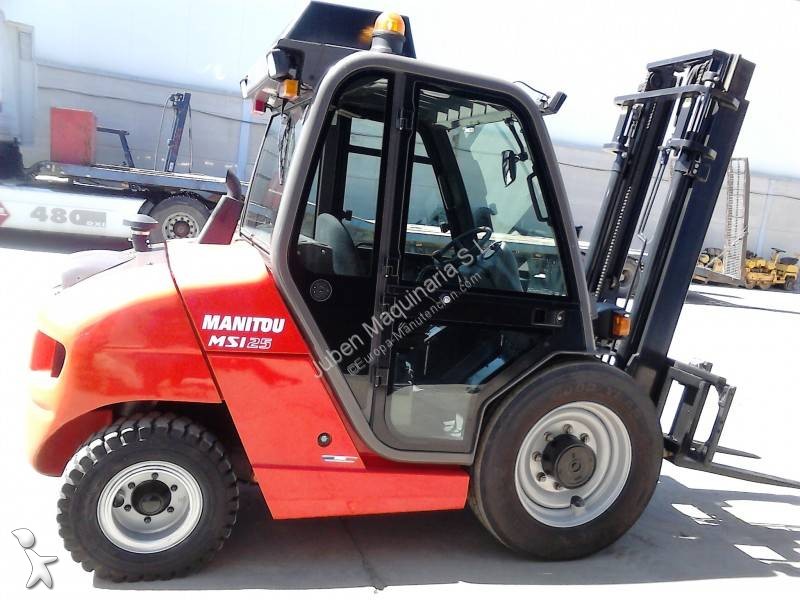 Преглед на снимките Високопроходим мотокар Manitou MSI 25