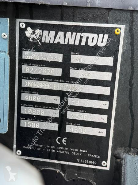 رافعة شوكية لجميع التضاريس Manitou  MT 625