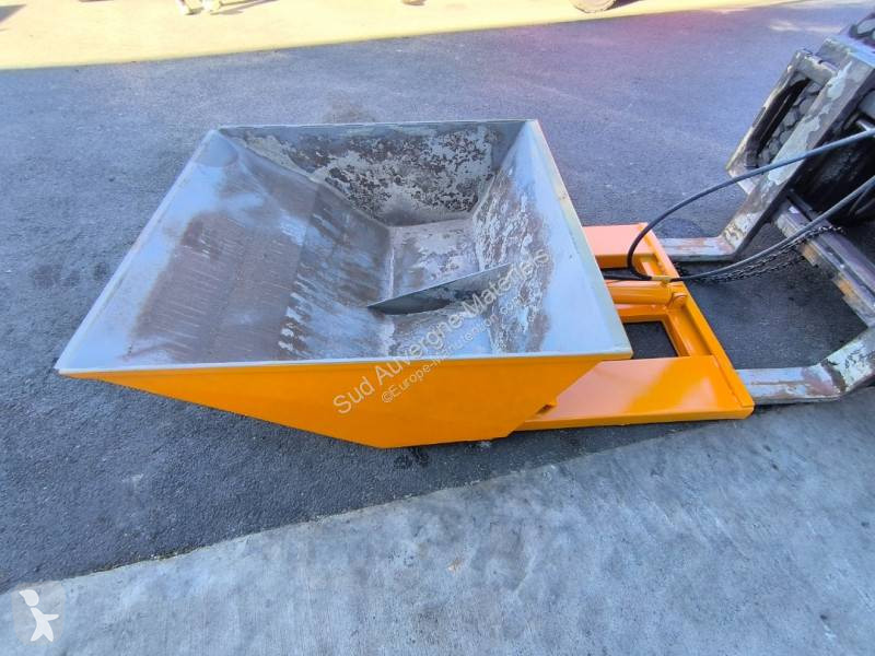 Terrængående gaffeltruck Manitou + Benne...