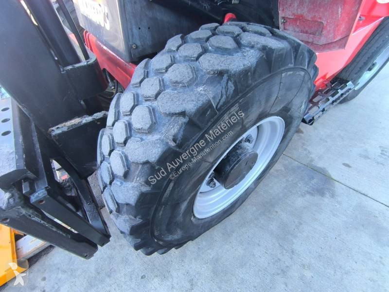 Terrængående gaffeltruck Manitou + Benne...