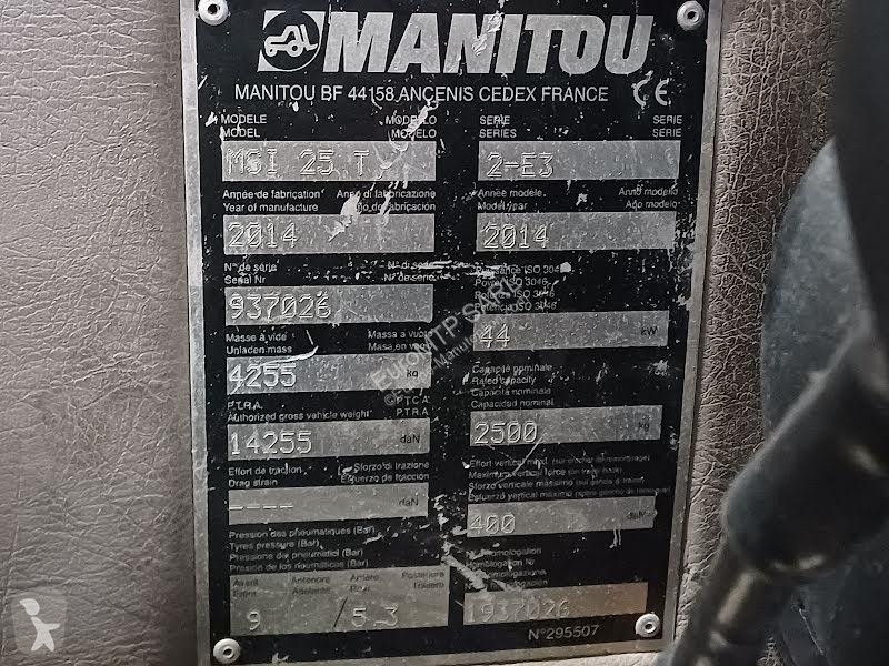 رافعة شوكية لجميع التضاريس Manitou 25T