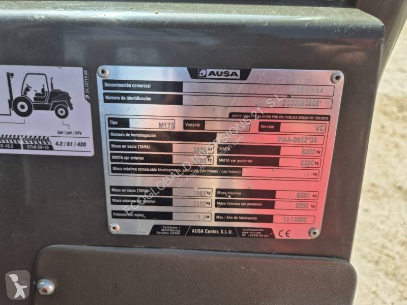 رافعة شوكية لجميع التضاريس Ausa C201 H X4