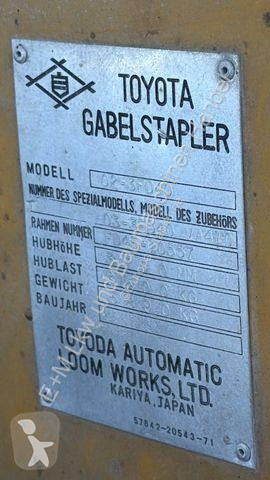 رافعة شوكية لجميع التضاريس Toyota GELÄNDESTAPLER