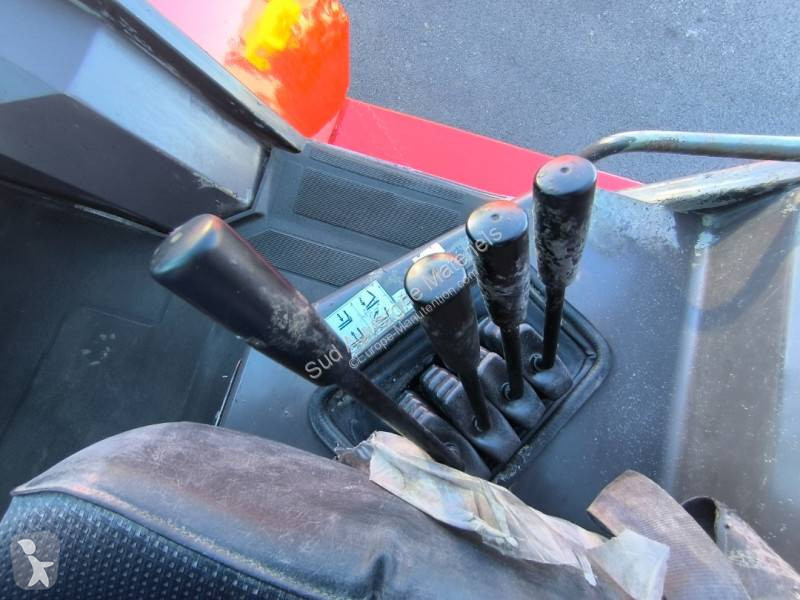Terrængående gaffeltruck Manitou + Benne...