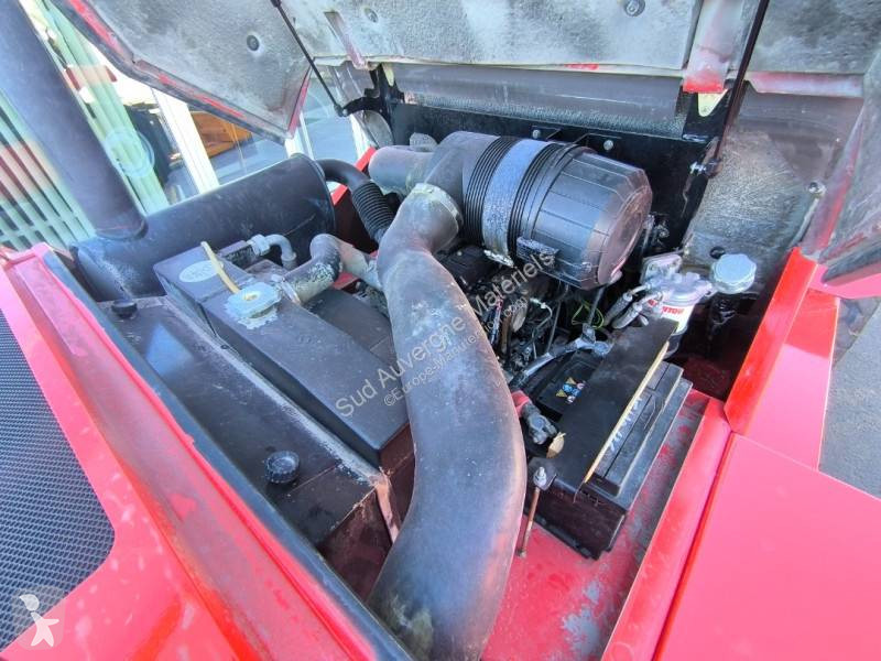 Terrængående gaffeltruck Manitou + Benne...