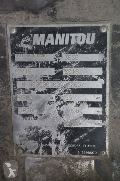 越野叉车 Manitou MSI40T