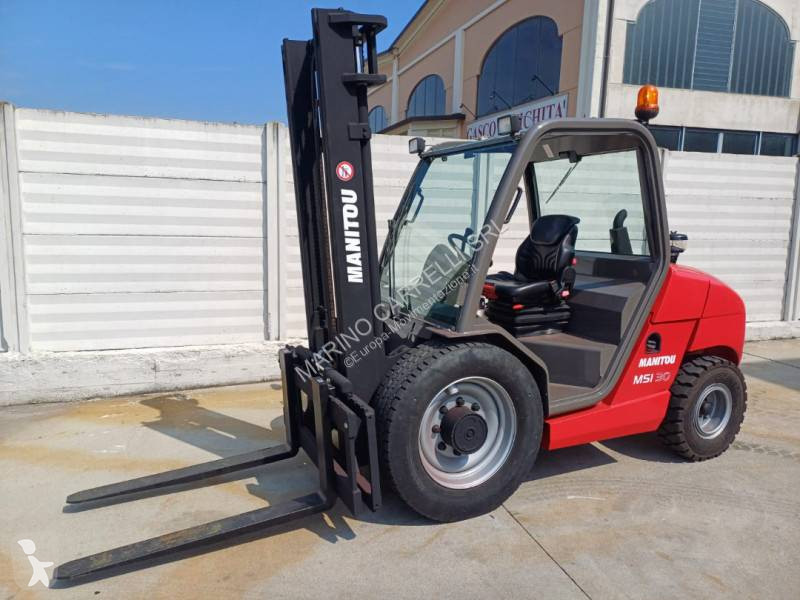 Carretilla todoterreno Manitou MSI 30