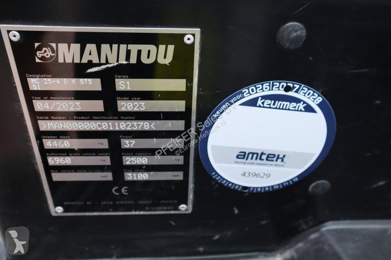 Ruw-terrein heftruck Manitou M25-4 Valid...