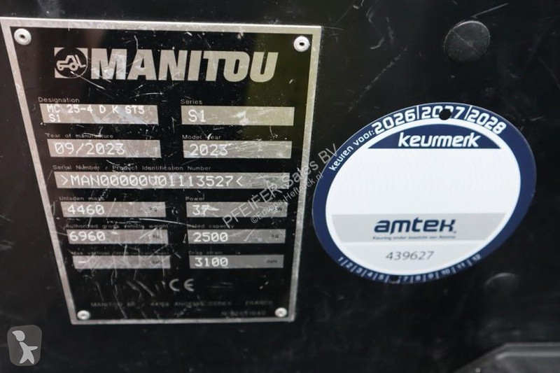 Ruw-terrein heftruck Manitou MC25-4 Valid...