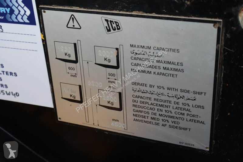 Chariot tout terrain JCB 926 Valid inspection,...