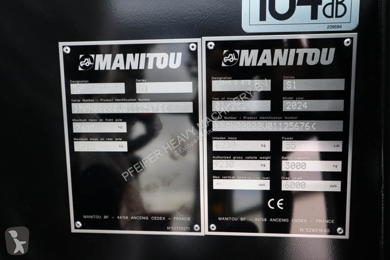 Stivuitor toate terenurile Manitou M30-4 Valid...
