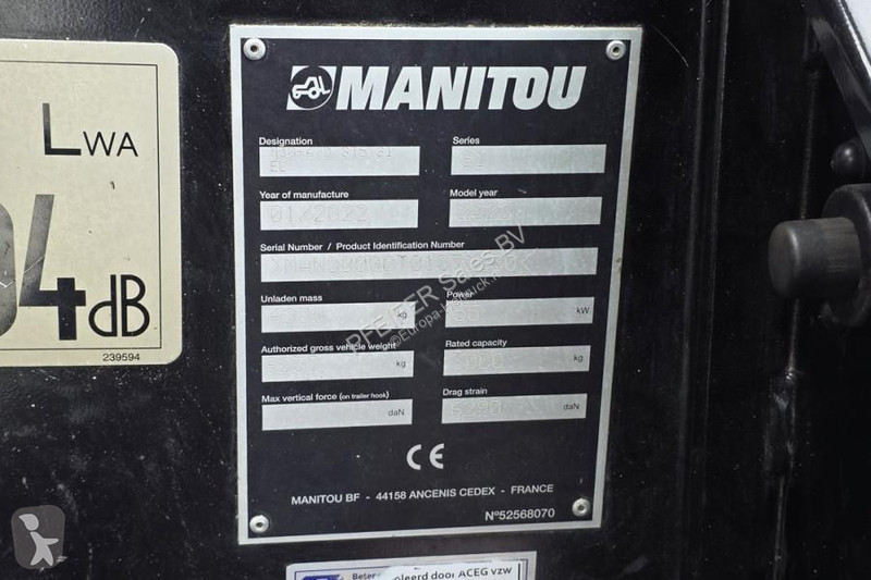 Terénny vysokozdvižný vozík Manitou M30-4 D ST5...