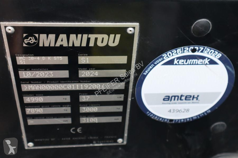 Terénny vysokozdvižný vozík Manitou MC25-4...