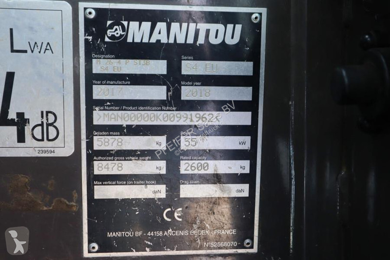 Carretilla todoterreno Manitou M26-4 Valid...