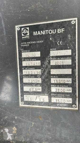 رافعة شوكية لجميع التضاريس Manitou lot de manitou