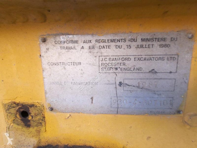Carretilla todoterreno JCB  930