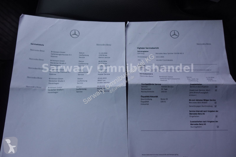 Градски автобус Mercedes 316 CDI III Tourer*9...