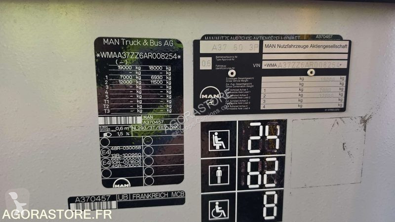 Autobús MAN LIONSCITY
