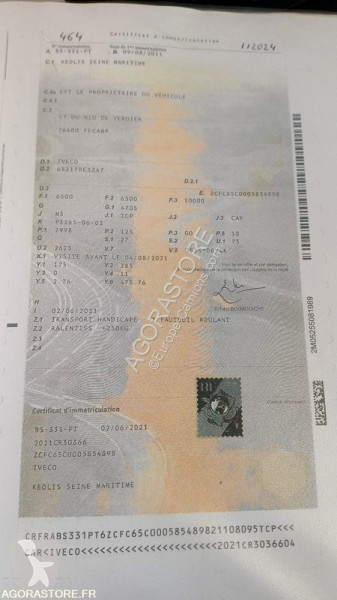 Veículo utilitário Mercedes INTOURO
