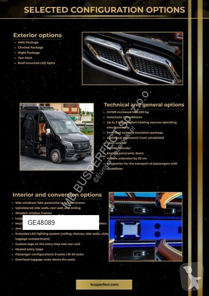 Mercedes 519CDI - MB BUSPERFECT - VIP Line van