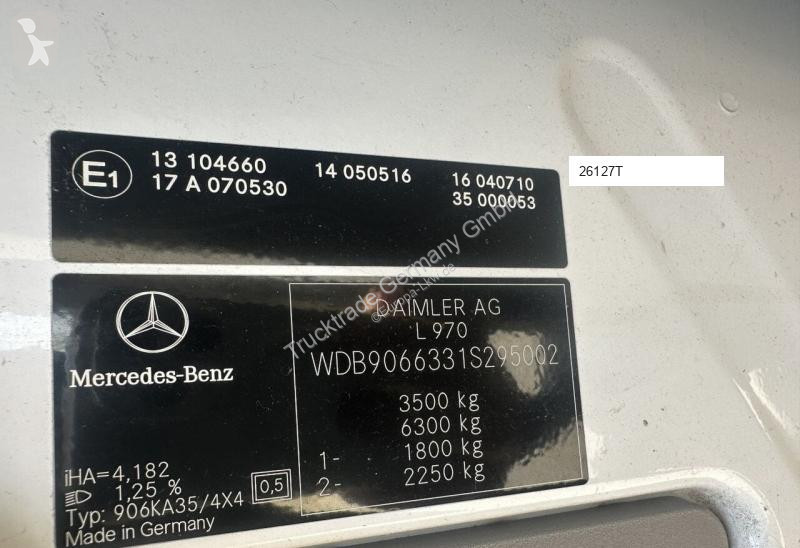 Veículo utilitário Mercedes 315 CDI 20 Plätze