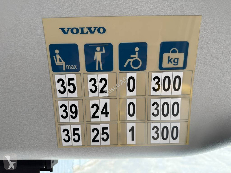 Autóbusz Volvo 10,84m length. 4 Units!