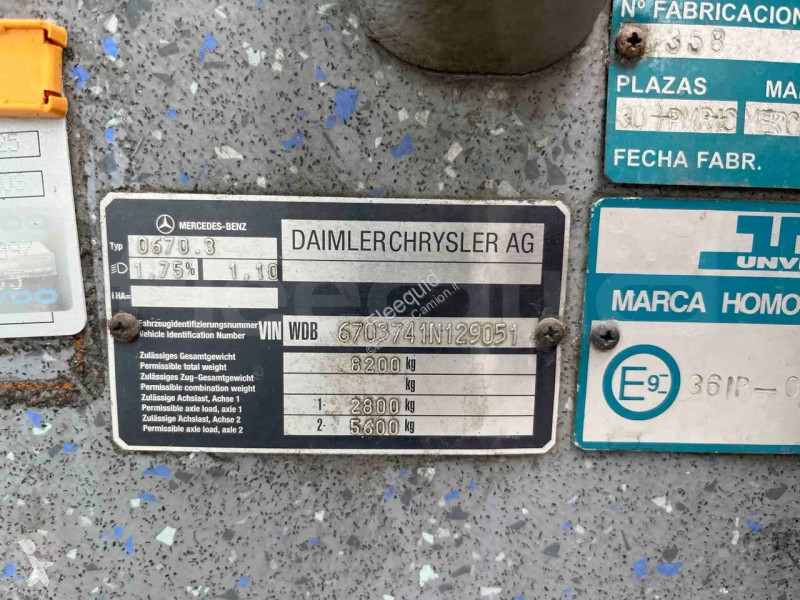 Furgoneta Mercedes 816
